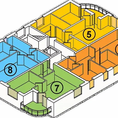 公寓 Haus Niedersachsen 7 *