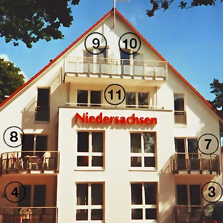 Haus Niedersachsen 7 公寓 蒂门多弗施特兰德